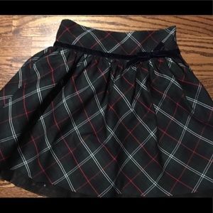 E.land skirt girls Christmas holiday size 8